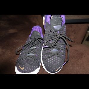 Nike LeBron 18 Black/Metallic Gold/Court Purple